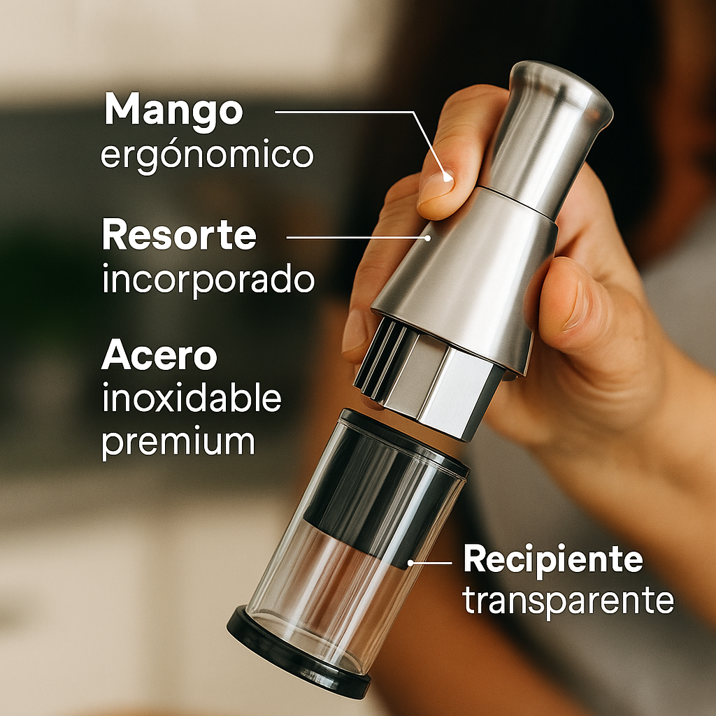 ⚡Trozeador Express Portátil – rápido y práctico